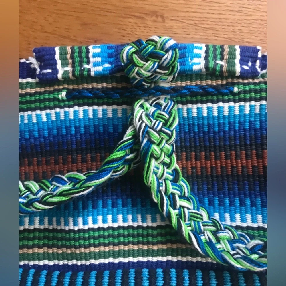 Vintage‎ Colorful Woven Backpack